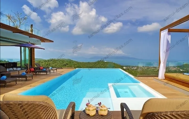 6 Bedroom Villa Sea Blue ~ 5 star with staff