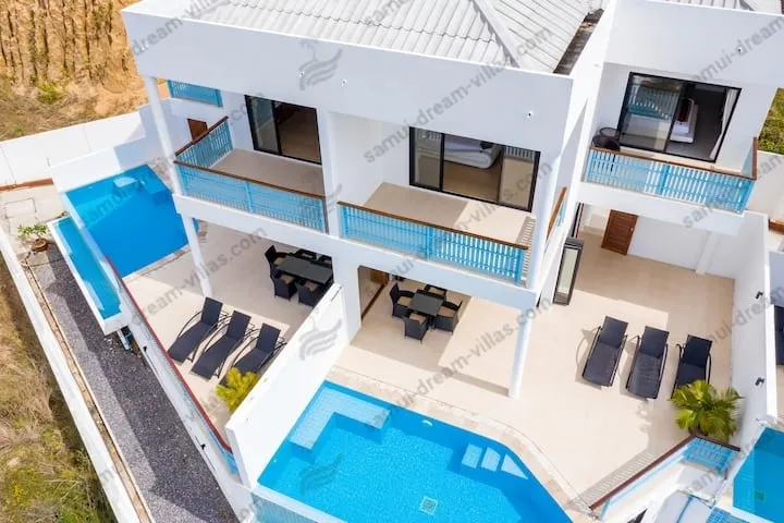 10 Bedroom Luxury Seaview villas - 5 mins beach