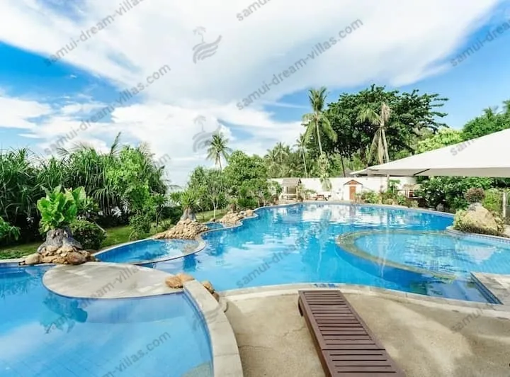 3 Bed Villa Beach Front Resort TG25