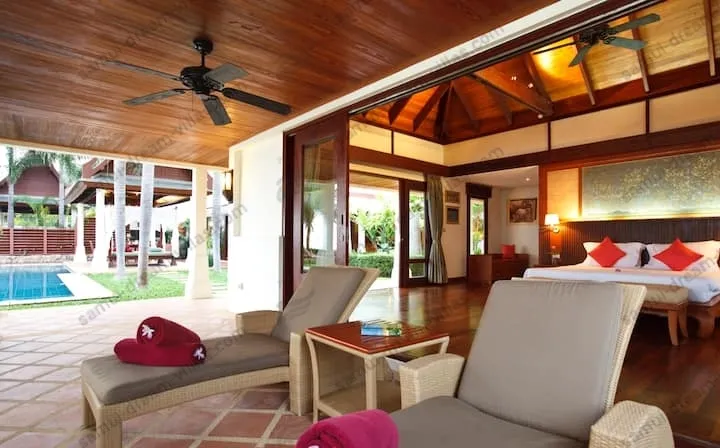 4 Bedroom Beachfront Villa Acadia Bophut